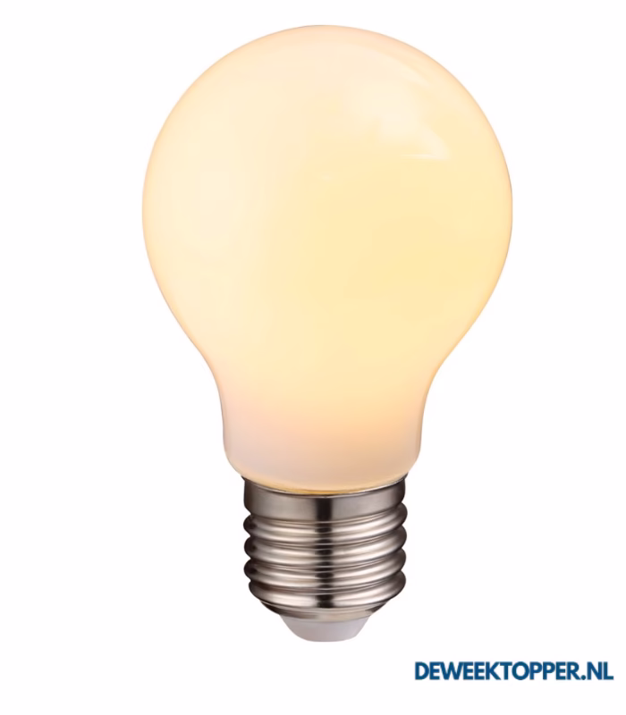 LED's Light E27 lamp filament A60 4.5W 2700K opal 4*COB