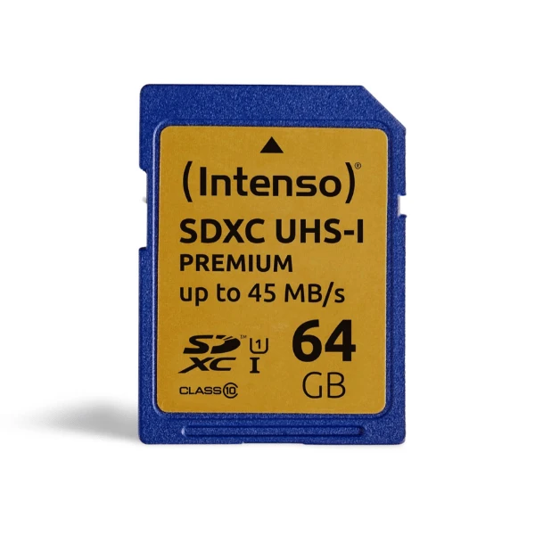 Intenso SDXC 64GB - 3421490 - verkrijgbaar bij WTELectric.nl -