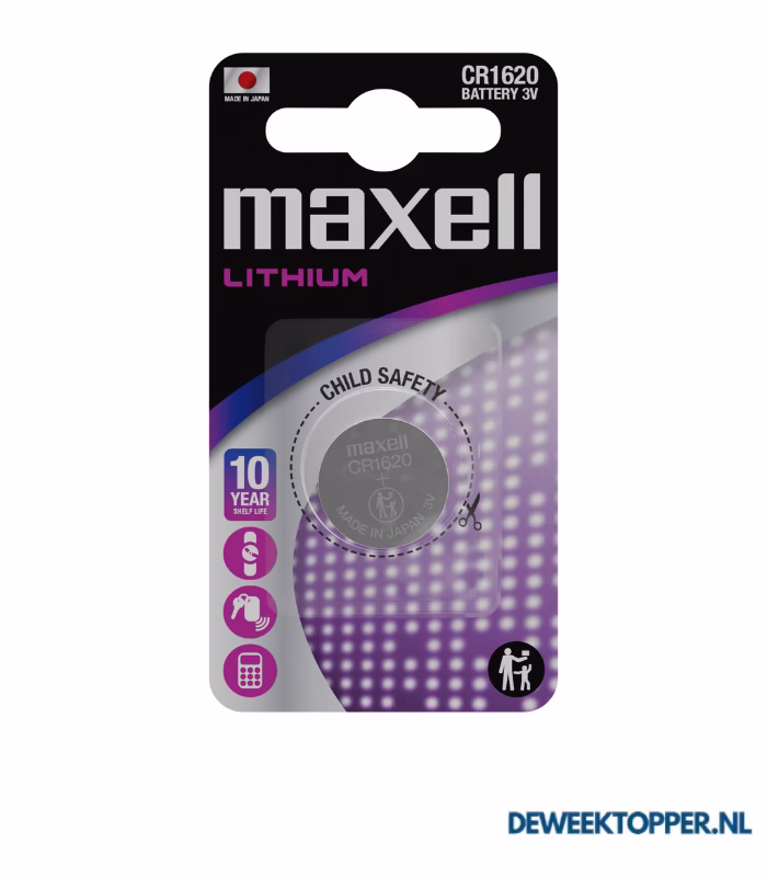 Maxell CR1620 1PC BLIST PK